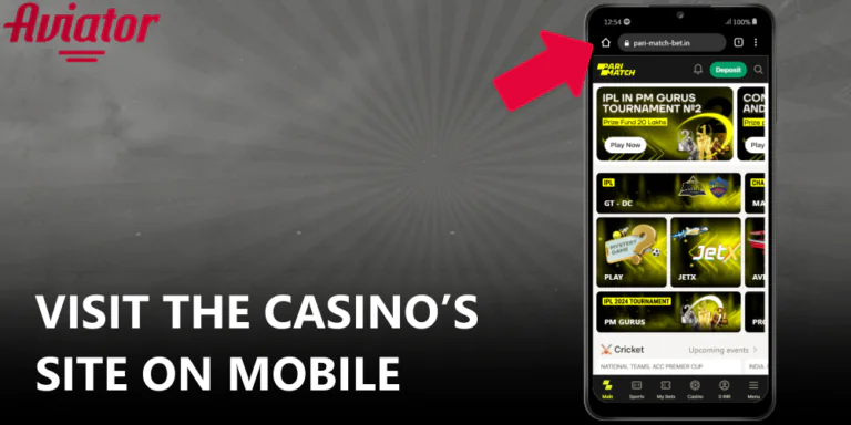 Visit the casino&rsquo;s official site befoer starting to play Aviator
